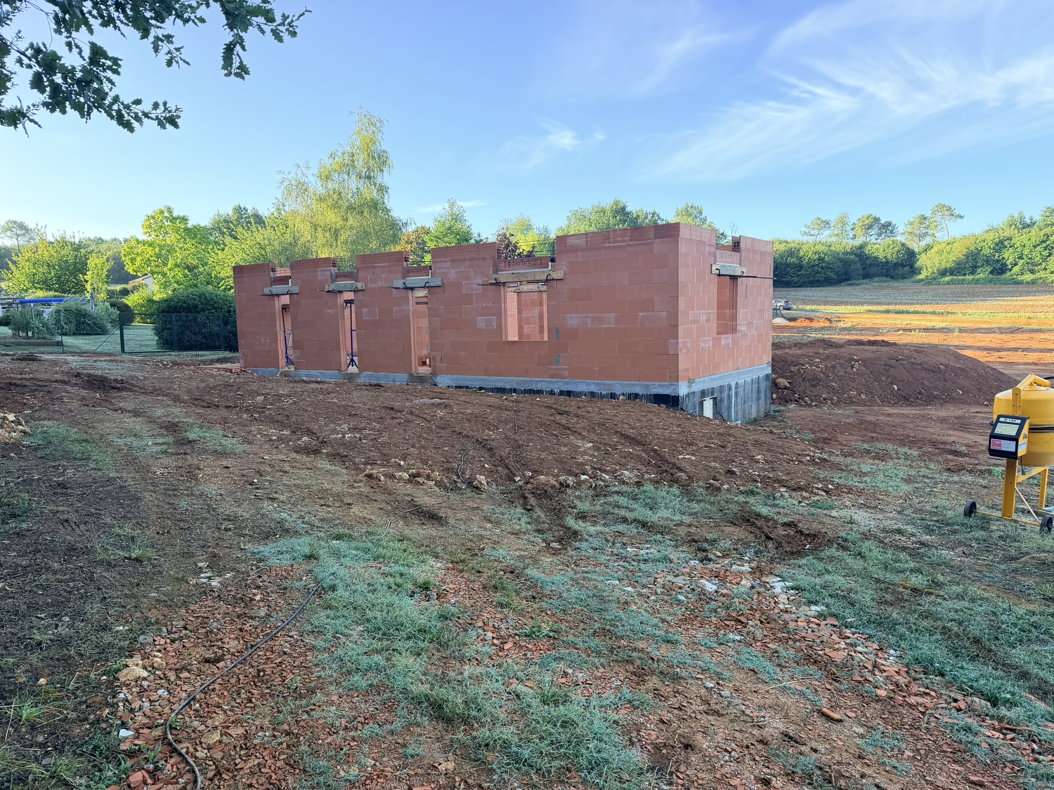 Projet de construction à Meyrals